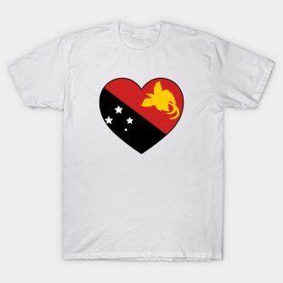 Heart - Papua New Guinea T-Shirt